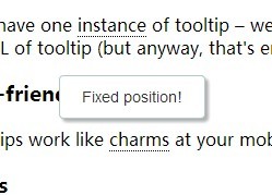 jQuery niceTooltip